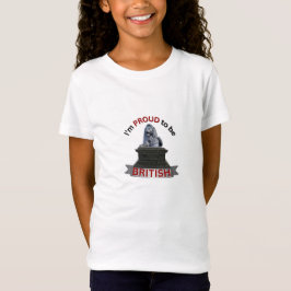 私は英国人であることを誇りに思います Tシャツ