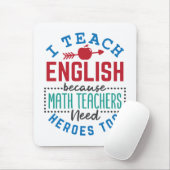 私は英教え語ではヒーローのおもしろいため教え マウスパッド (マウス)