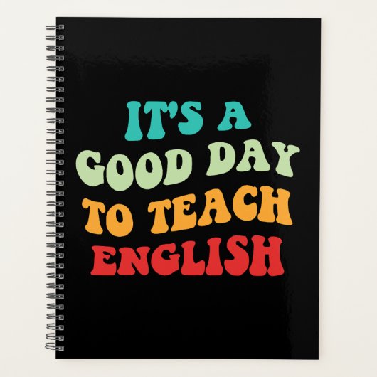 私は英語が上手教えだ プランナー手帳 (正面)