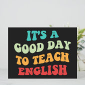 私は英語が上手教えだ 招待状 (スタンド正面)