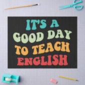 私は英語が上手教えだ 薄葉紙 (クラフト)