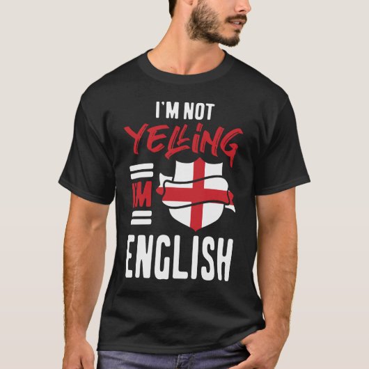 私は英語で叫んではいない Tシャツ (正面)