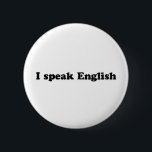 私は英語を話します 缶バッジ<br><div class="desc">私は英語を話します</div>