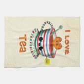 私は茶を愛します キッチンタオル (横)