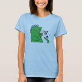 私は茶を飲みます -- ワイシャツ Tシャツ (正面)