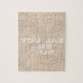 私は茶色のハクナマタタ行く木が大好き ジグソーパズル (縦)