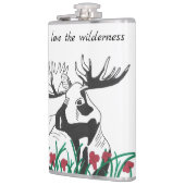 私は荒野の動物の鹿ムースが大好き フラスク (左)