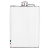 私は荒野の動物の鹿ムースが大好き フラスク (裏面)