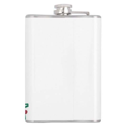 私は荒野の動物の鹿ムースが大好き フラスク (裏面)