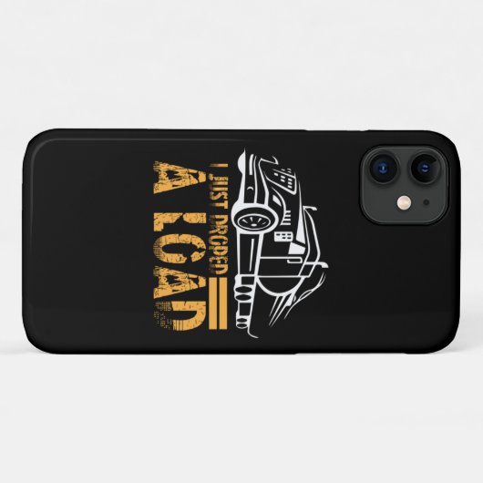 私は荷物運搬車を降ろしたばかりだ Case-Mate iPhoneケース (裏面(横))