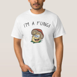 私は菌類のおもしろいなきのこのしゃれです Tシャツ