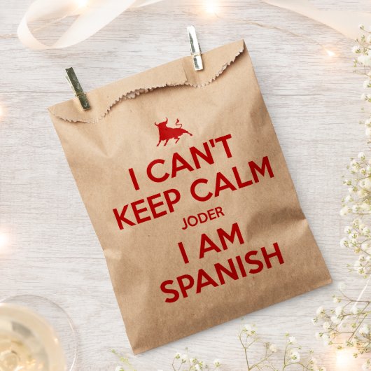 私は落ち着いて保いない フェイバーバッグ (クリップ留めされた状態)