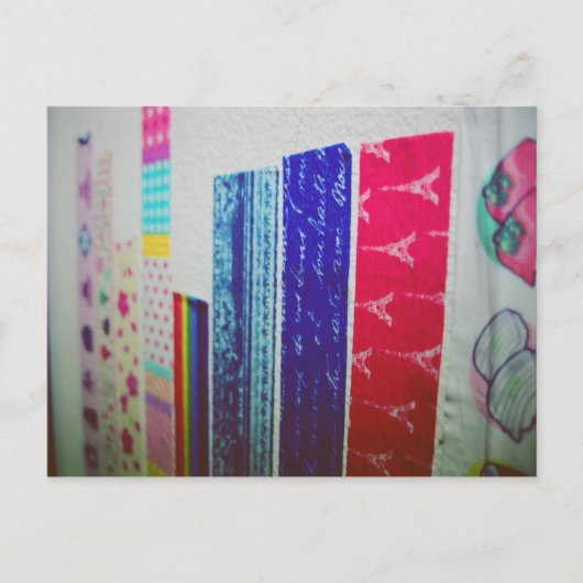 私は葉書が好き - デコテープ ポストカード (正面)