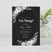 私は葬儀を終えた私はテーマ離婚パーティー 招待状 (スタンド正面)