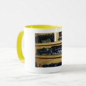 私は蒸気機関のナットです! マグカップ (正面左)