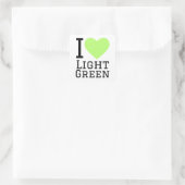 私は薄緑が大好き スクエアシール (バッグ)