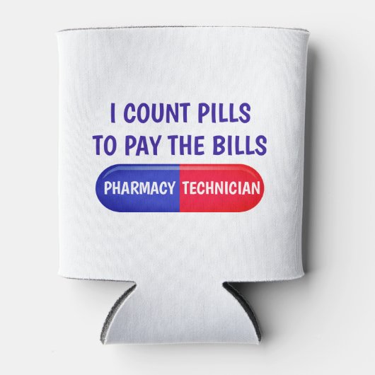 私は薬を勘定して勘定する 缶クーラー (正面)