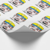 私は薬剤をしません! 男性版包装紙 ラッピングペーパー (角)