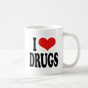 私は薬剤を愛します コーヒーマグカップ