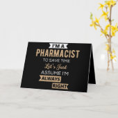 私は薬剤師で救すと仮定しよう カード (黄色い花)