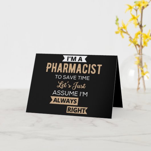 私は薬剤師で救すと仮定しよう カード (黄色い花)