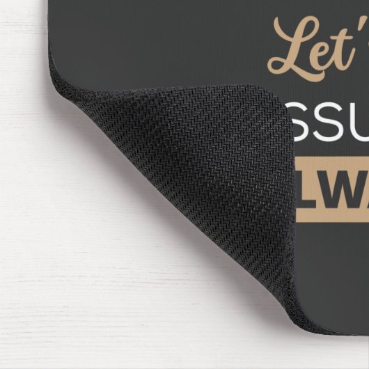 私は薬剤師で救すと仮定しよう マウスパッド (コーナー)