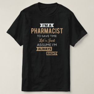 私は薬剤師で救すと仮定しよう Tシャツ
