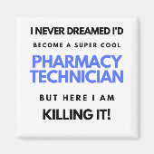 私は薬局になるとは夢にも思わすごいせカッコいいなかった2 マグネット (正面)