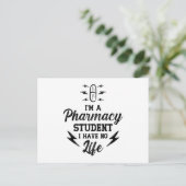 私は薬局生薬剤師の技術者だ ポストカード (スタンド正面)