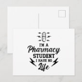 私は薬局生薬剤師の技術者だ ポストカード (正面/裏面)