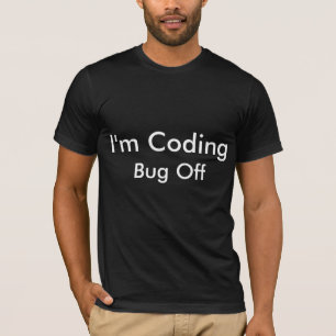 私は虫をコードしています Tシャツ