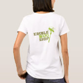 私は虫を食べました! 食用の虫の店のTシャツ Tシャツ (裏面)
