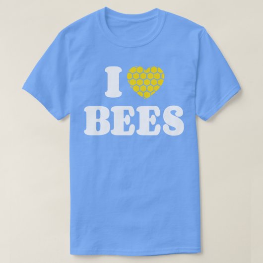 私は蜂が大好き Tシャツ (デザイン正面)