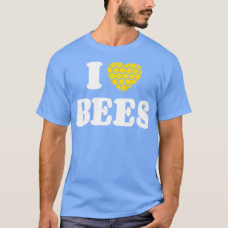 私は蜂が大好き Tシャツ