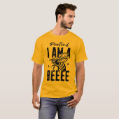 私は蜂だと思って Tシャツ (正面フル)