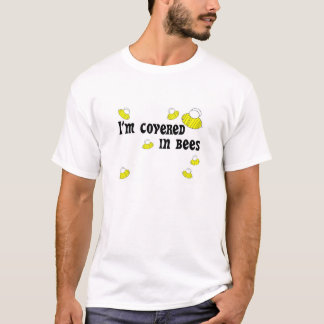 私は蜂で覆われます! Tシャツ