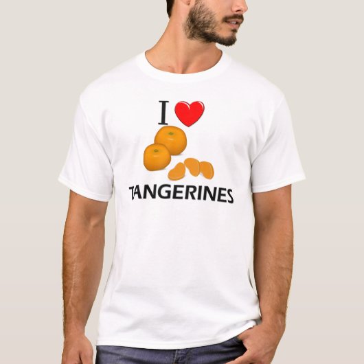 私は蜜柑を愛します Tシャツ (正面)