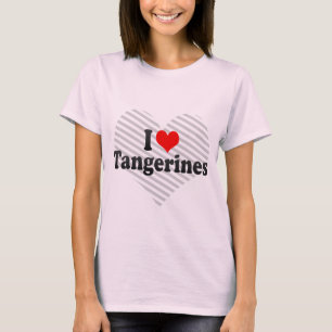 私は蜜柑を愛します Tシャツ