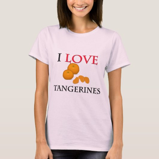 私は蜜柑を愛します Tシャツ (正面)
