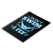 私は蝶々を泳いで飛ばない ノートブック (左側)