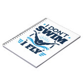 私は蝶々を泳いで飛ばない ノートブック (左側)