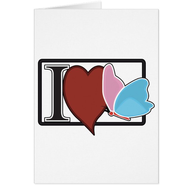 私は蝶が大好き (正面)