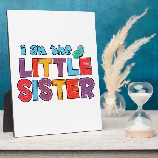 私は蝶の妹 フォトプラーク (側面)