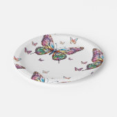 私は蝶の紙プレート ペーパープレート (アングル)