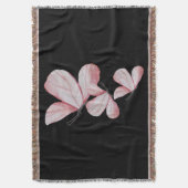 私は蝶の贈り物が大好き スローブランケット (正面縦)