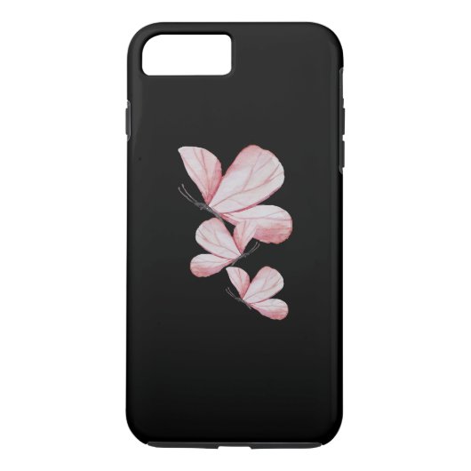 私は蝶の贈り物が大好き Case-Mate iPhoneケース (裏面)