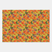 私は蝶ラッピング紙シート ラッピングペーパーシート (正面)