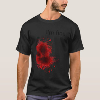 私は血の素晴らし創傷ハロウィーンのグロス Tシャツ