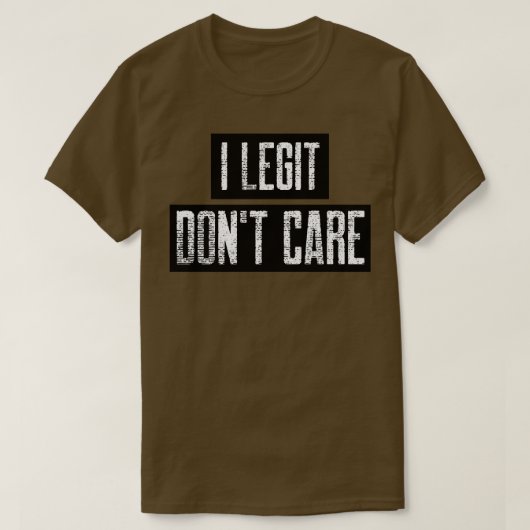 私は行かないおもしろいデザイン Tシャツ (デザイン正面)