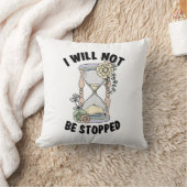 私は行かないストップ クッション (ブランケット)